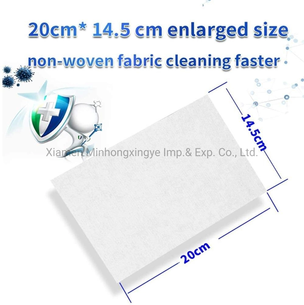Fast Delivery Disposable Refreshing Hand Cleaning Pad Wet Wipes for Household