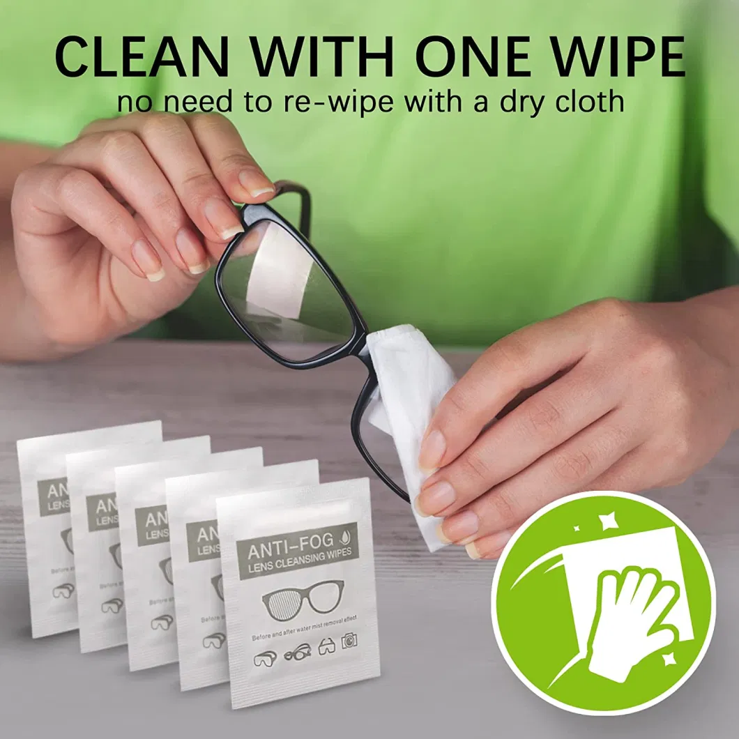 Reusable Anti Fog Wipes Nano Magic Dry Anti Fog Wipes